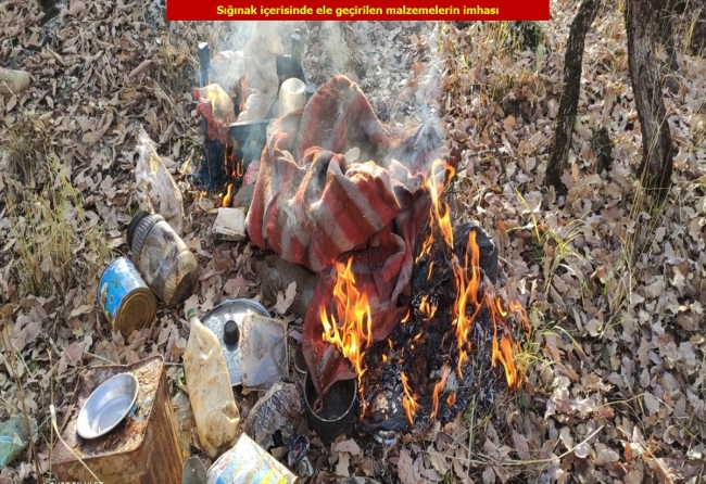 Diyarbakır'da terör örgütüne ait mühimmat imha edildi